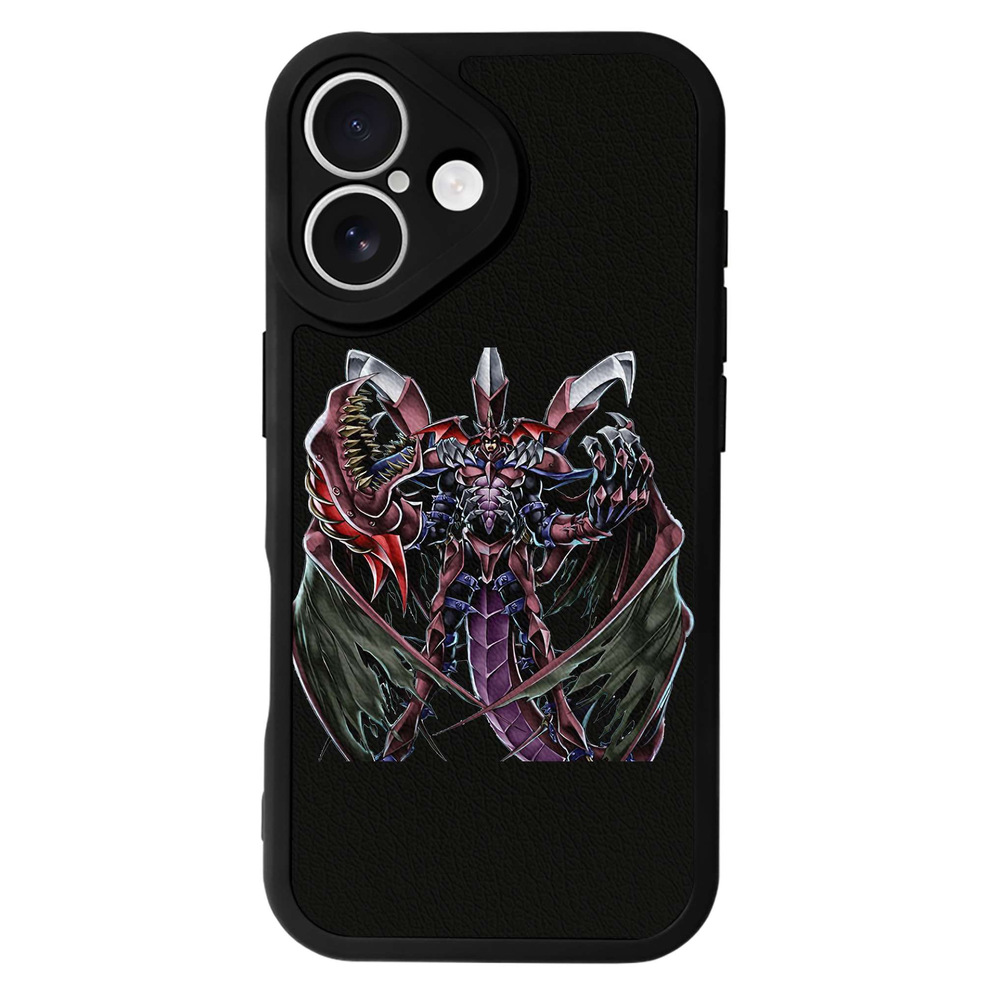 （画像用） 遊☆戯☆王 Yu-Gi-Oh! 【iPhone 16シリーズ対応】シリコンスマホケース（レザー調） 材質：シリコン
